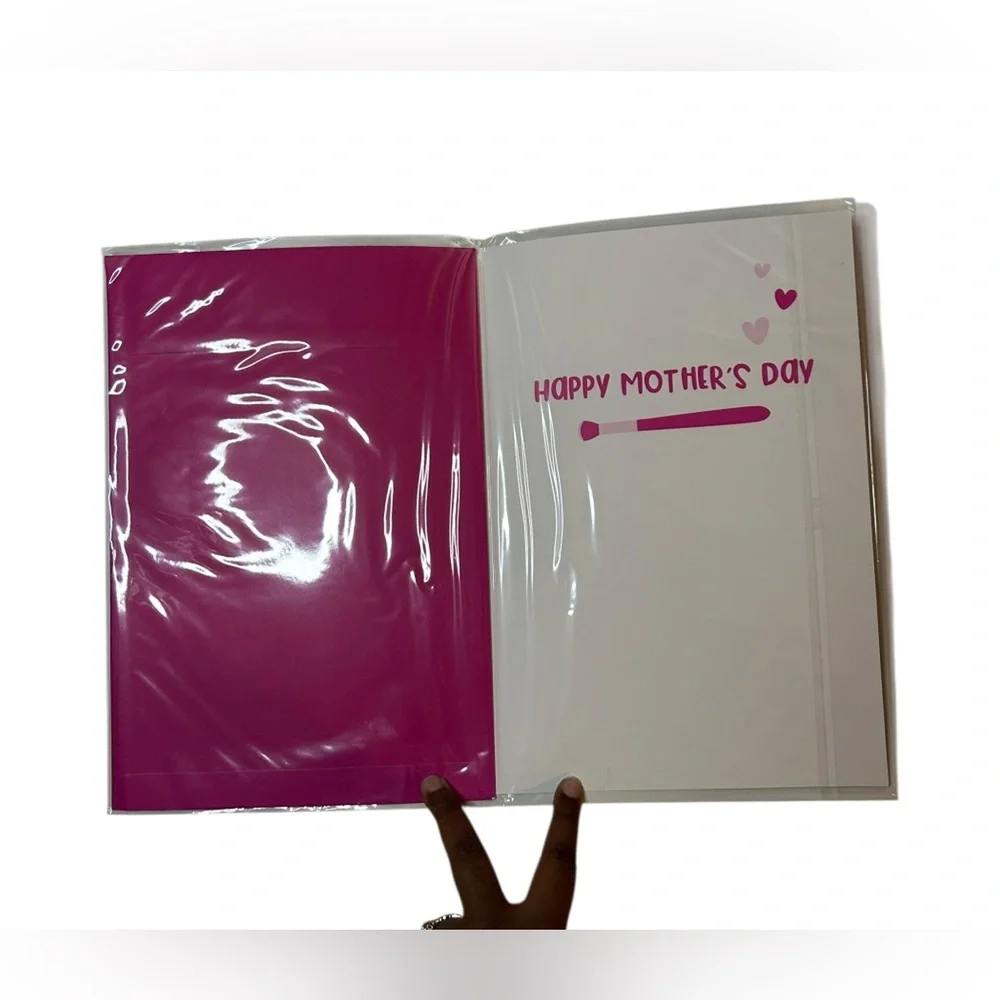 Jumbo Sparkly Colorful Graphic Motivational 8x12in. Mother's Day Cards Bundle 3